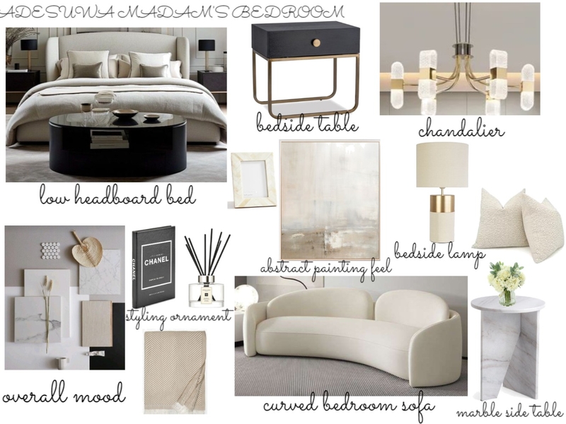 Adesuwa Mood Board by Oeuvre Designs 2 on Style Sourcebook