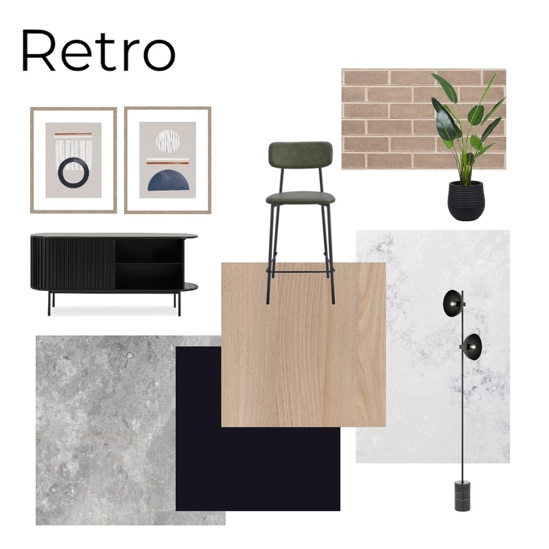 Retro Mood Board by Paige Farrugia on Style Sourcebook