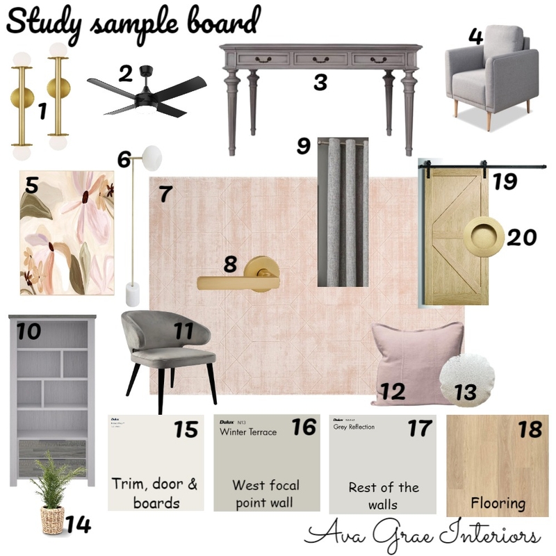 ASSIGNMENT 9 STUDY SAMPLE BOARD Mood Board by avadore on Style Sourcebook