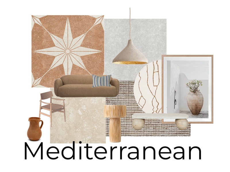 Mediterranean style board Mood Board by macyludeman2709 on Style Sourcebook