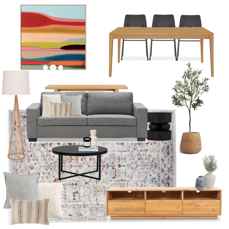 Apartment Living Dining Mood Board by Eliza Grace Interiors on Style Sourcebook