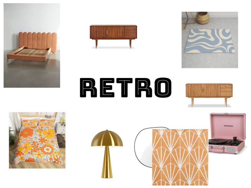 Retro Mood Board by jaclynpollack on Style Sourcebook