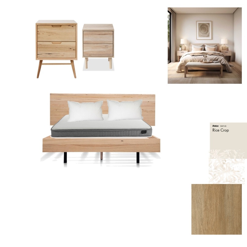 Scandinavian Bedroom Mood Board by STUDIO M on Style Sourcebook