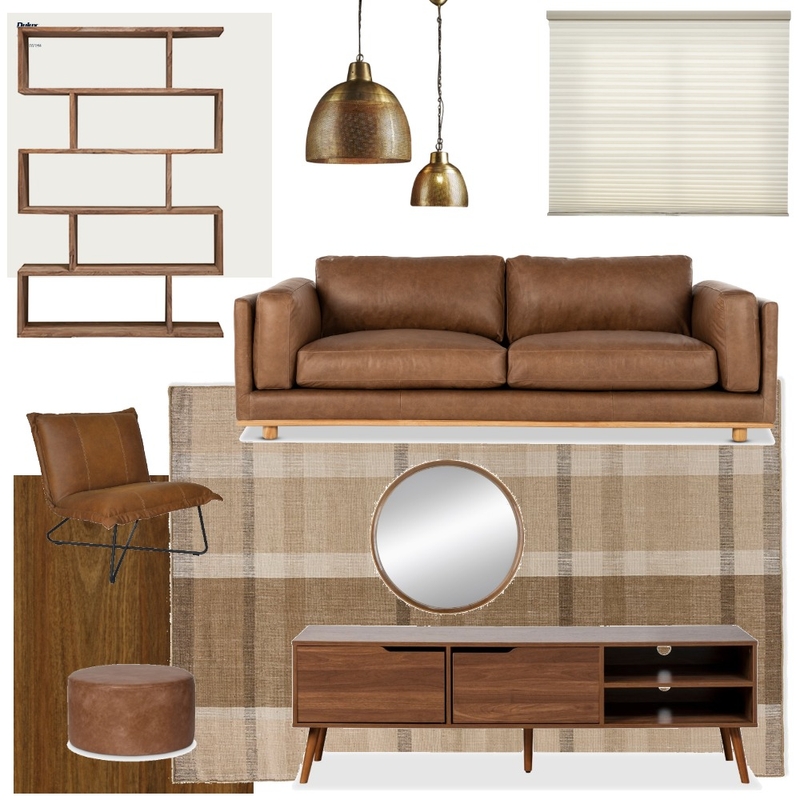 mid-century modern living room Mood Board by brianna sardinha on Style Sourcebook