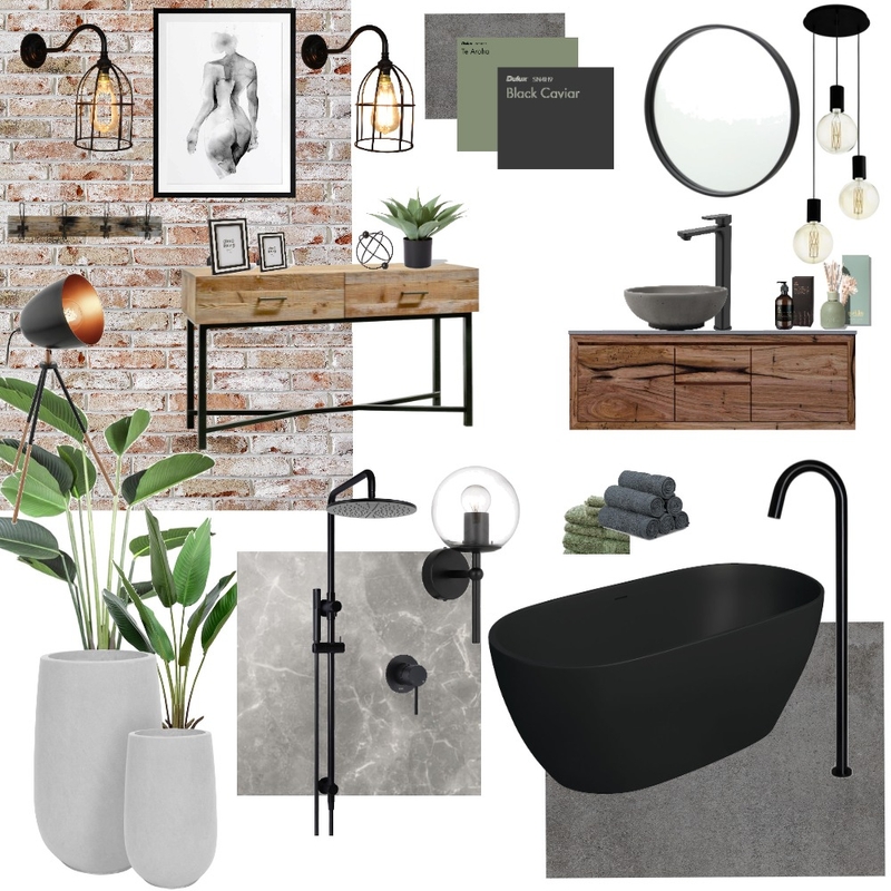 Industrial Mood Board 2 Mood Board by CMAGAZZU on Style Sourcebook