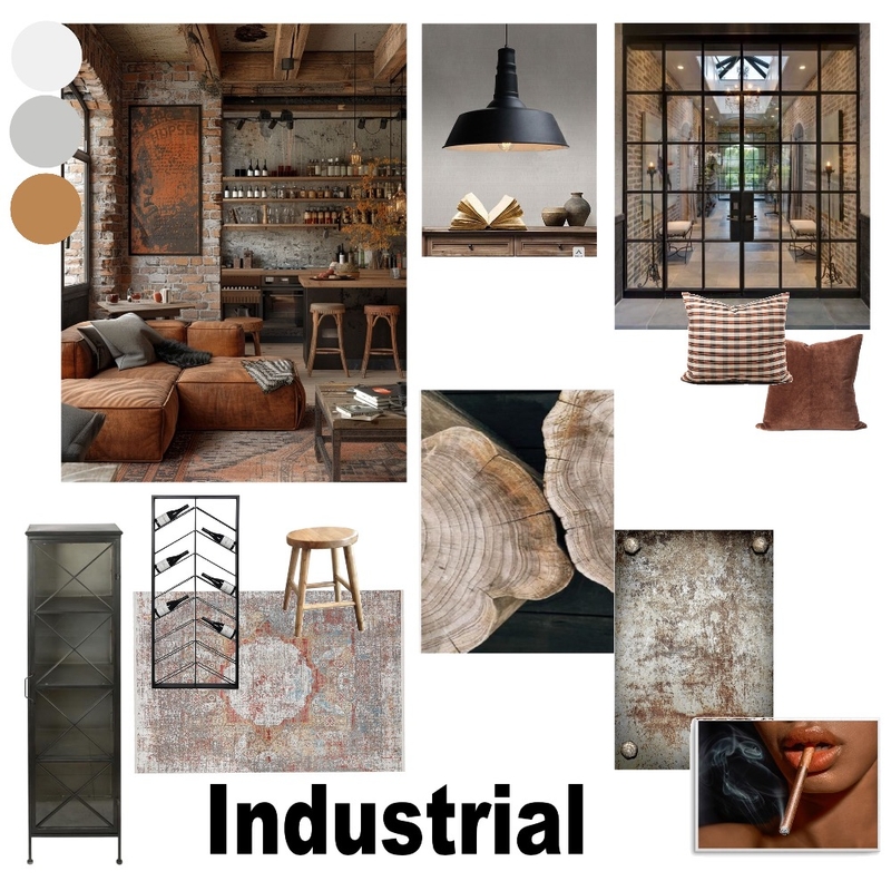 Industrial DSMB Mood Board by donellemurray on Style Sourcebook