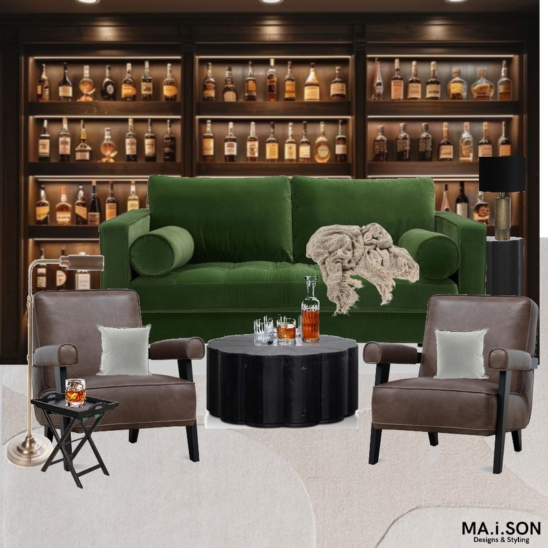 Bourbon/Wine Room Mood Board by JanetM on Style Sourcebook