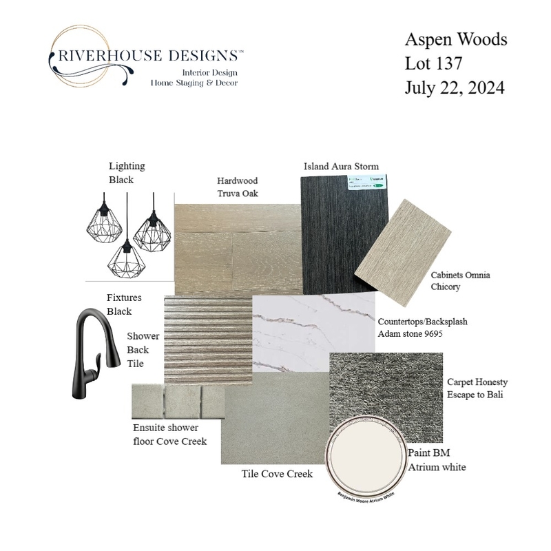 Aspen Woods 137 Mood Board by Riverhouse Designs on Style Sourcebook