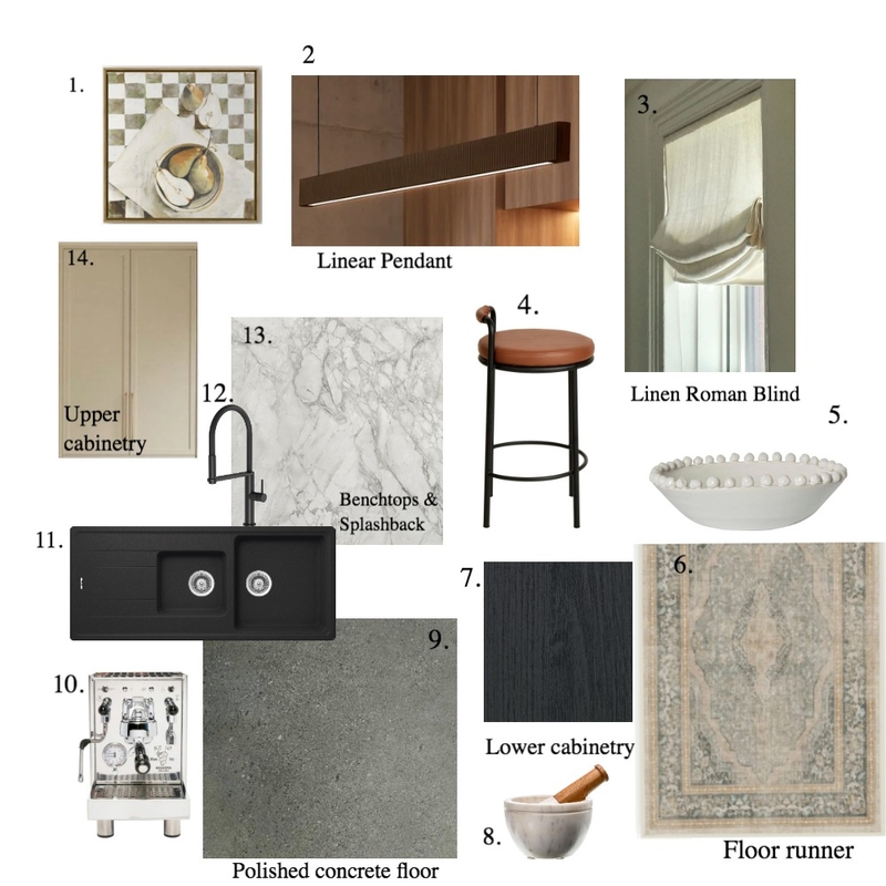 Module 9 Kitchen Mood Board by Camille McKenzie on Style Sourcebook