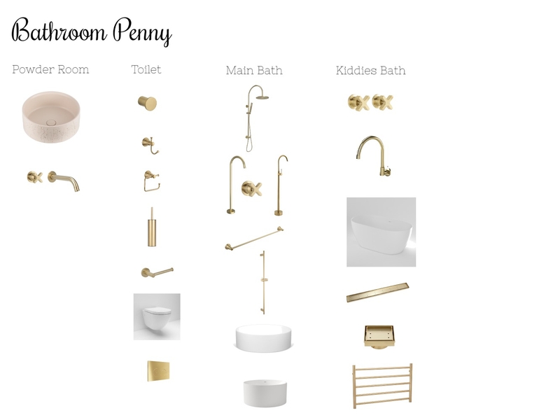 Penny Bathroom. Mood Board by OurPenny on Style Sourcebook