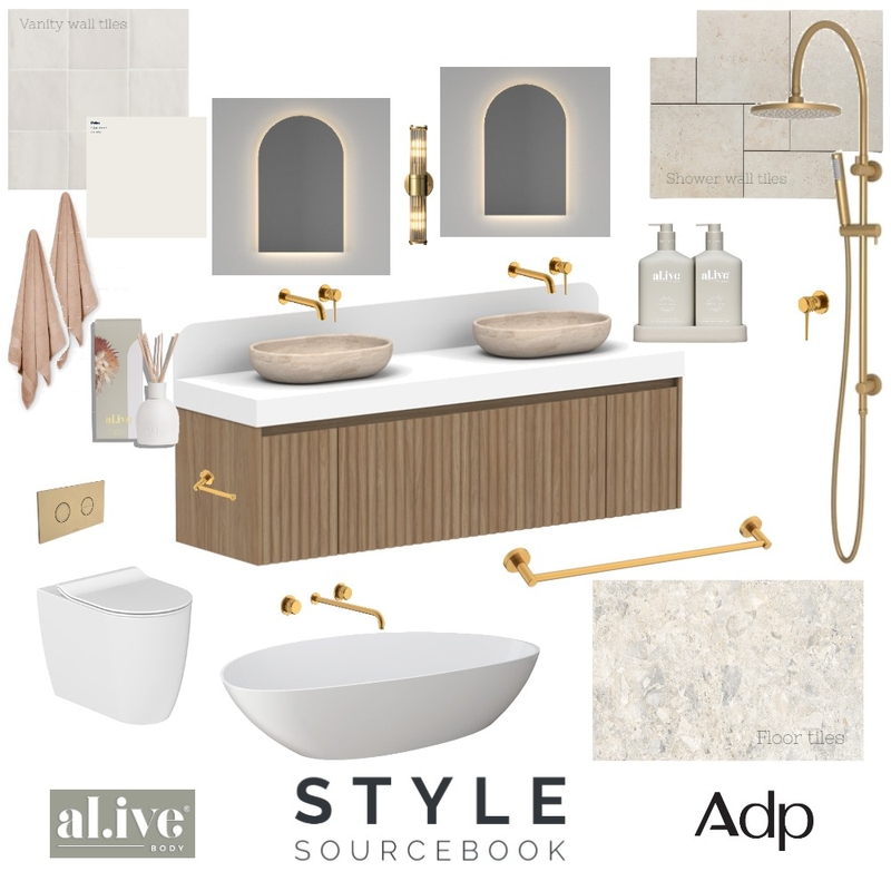 #ssbbathroomcomp Mood Board by thuyvu on Style Sourcebook