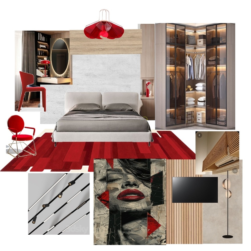 Spavaća soba Mood Board by Semi on Style Sourcebook