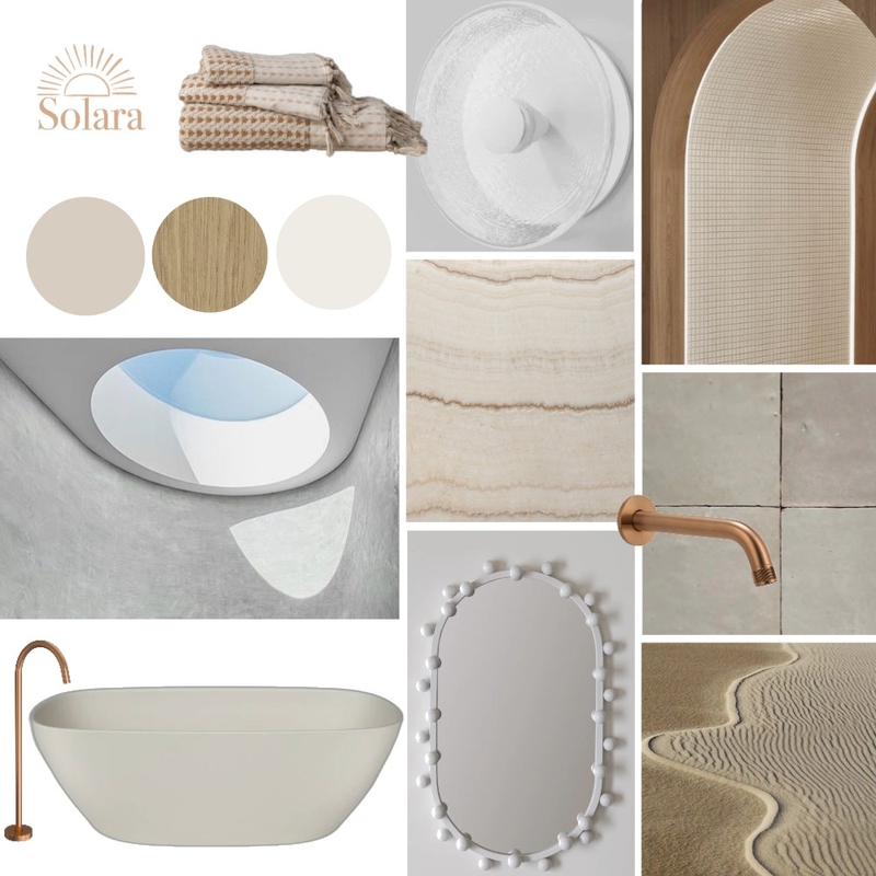 Solara - Ensuite Mood Board by Sage & Cove on Style Sourcebook