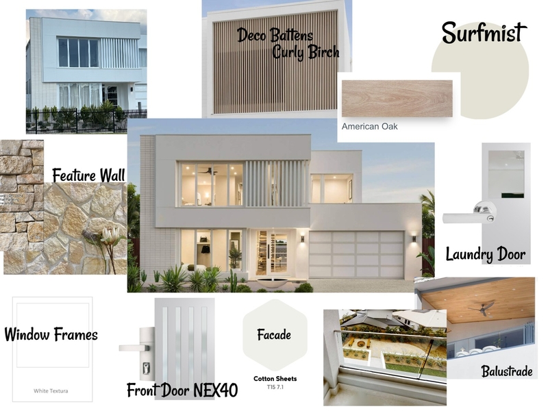 Facade Mood Board by The Dials on Style Sourcebook