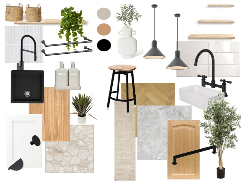 Modern Farmhouse 1 Mood Board by CMAGAZZU on Style Sourcebook