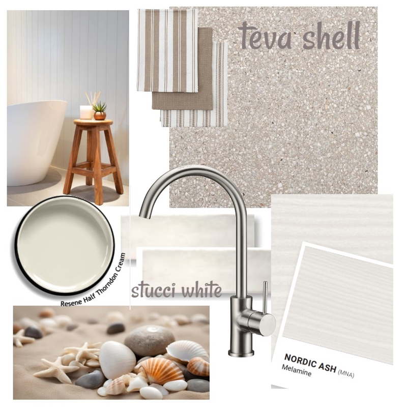 Teva Shell Mood Board by hastings@tilewarehouse.co.nz on Style Sourcebook