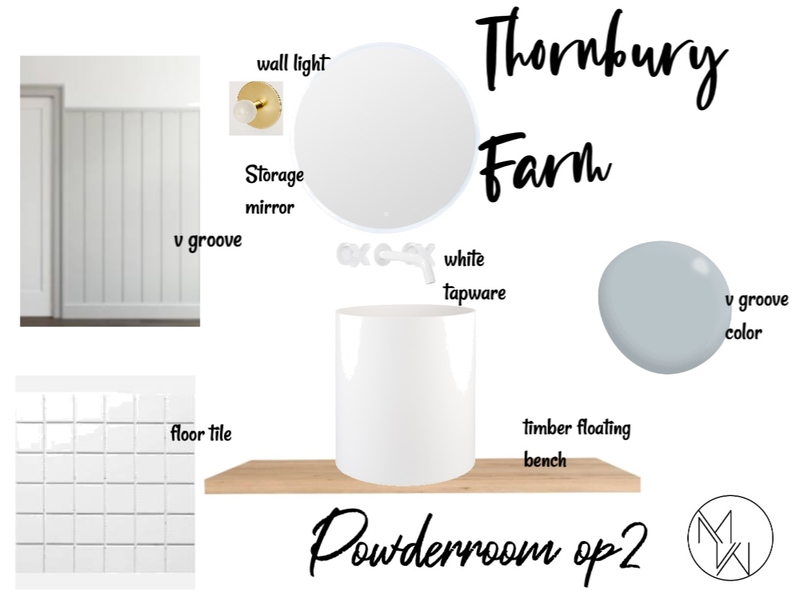 powder room thornbury farm Mood Board by melw on Style Sourcebook