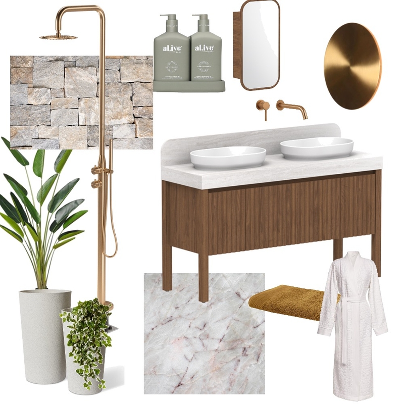 Bathroom with outdoor shower Mood Board by MBA consulting on Style Sourcebook