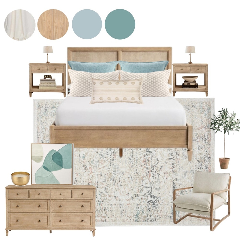 Coastal Farm house bedroom Mood Board by Jessiestuarthome on Style Sourcebook