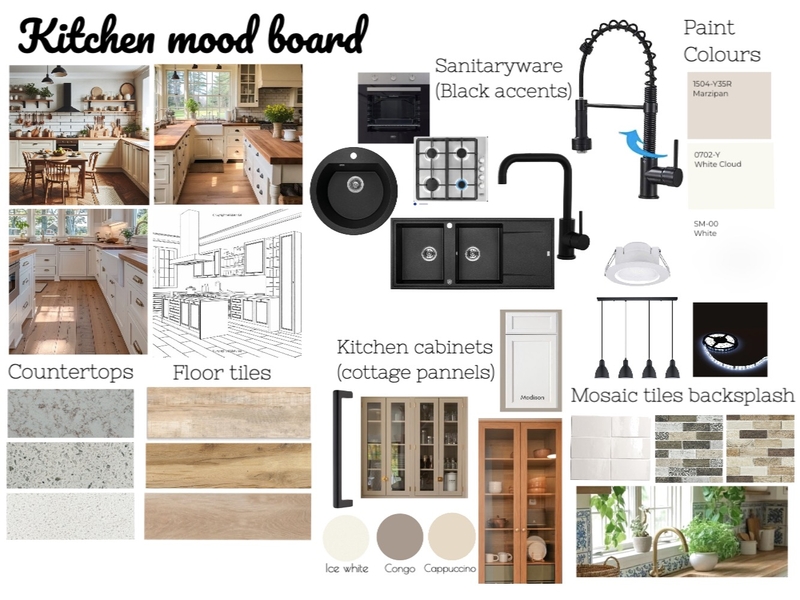 Kitchen area Mood Board by Tatiana Costa on Style Sourcebook