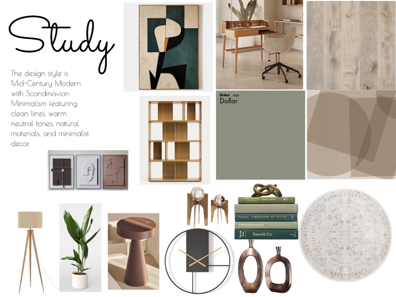 Study Mood Board by debz96 on Style Sourcebook