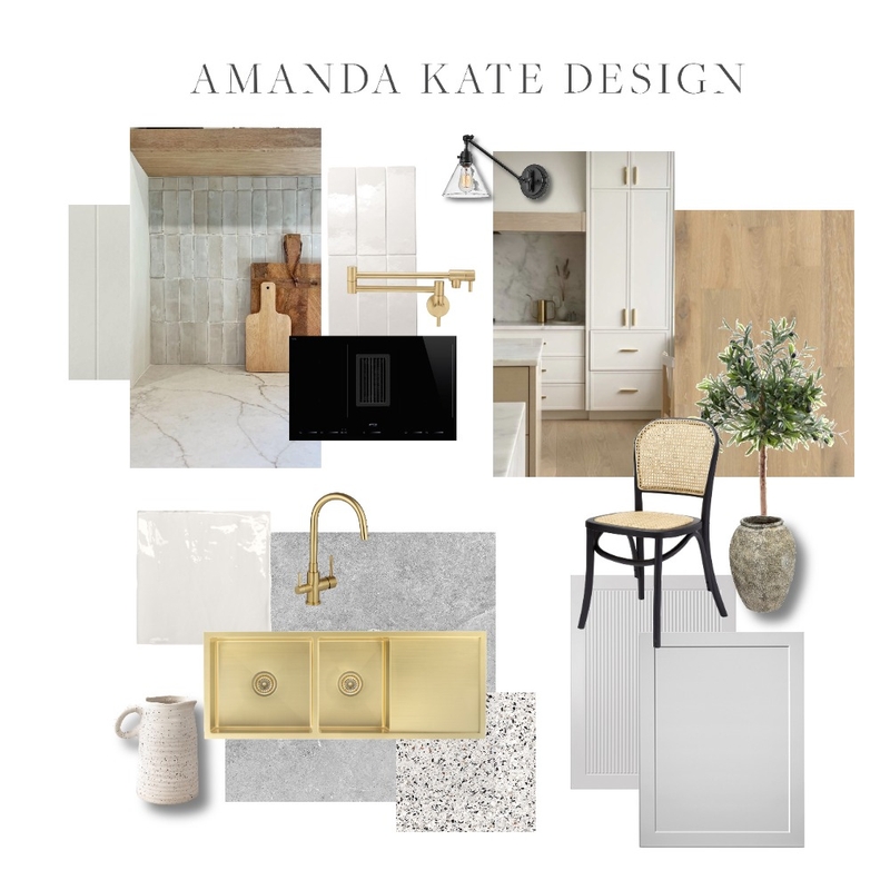 Kitchen and Living Design Mood Board by Amanda Kate Design on Style Sourcebook