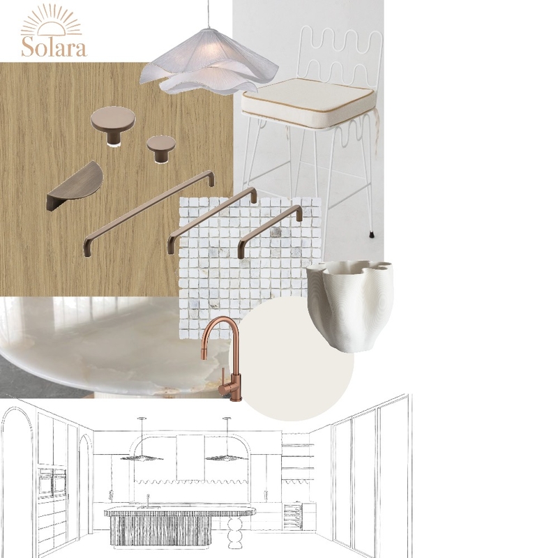 Solara - Kitchen Mood Board by Sage & Cove on Style Sourcebook