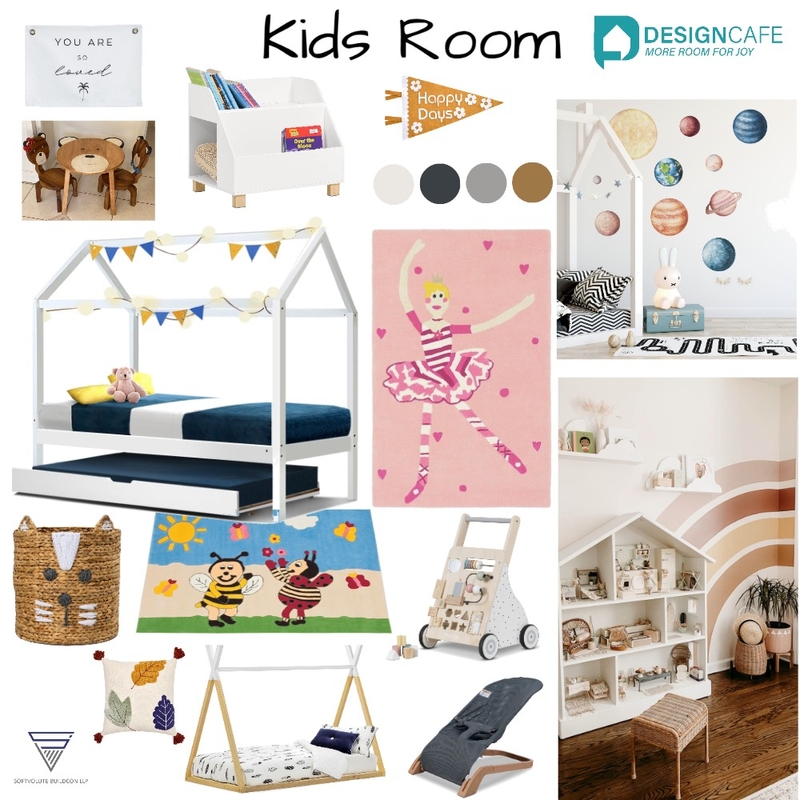 Kids Room 3 Mood Board by harshada on Style Sourcebook