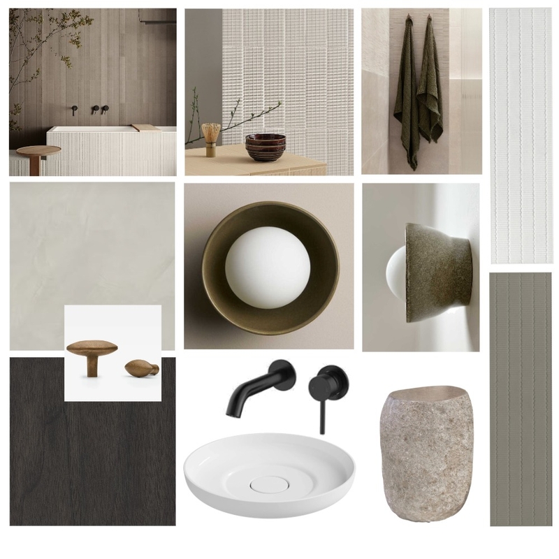 Master Ensuite and Bathroom Ideas Mood Board by bronteskaines on Style Sourcebook