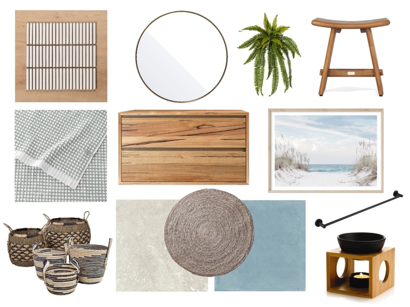 Primary bathroom - Zen Coastal Mood Board by MeiLi@Home on Style Sourcebook