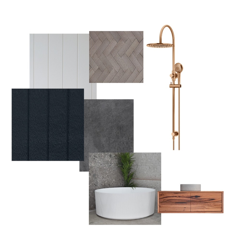 Master bathroom Mood Board by snowyriverbuilding on Style Sourcebook