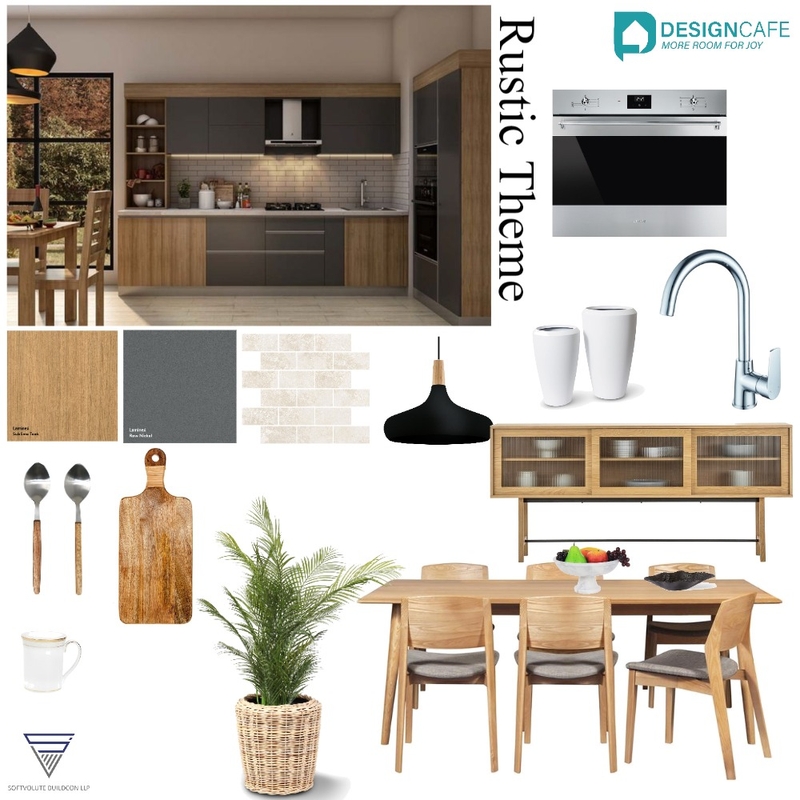 Rustic Theme kitchen Mood Board by harshada on Style Sourcebook