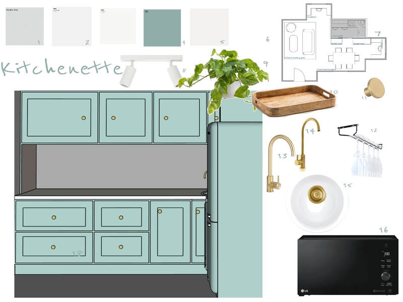 Kitchenette_9_ Mood Board by manu' on Style Sourcebook