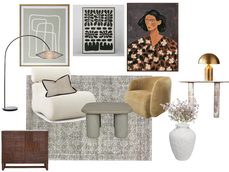 Retro interior moodboard Mood Board by Zo Building on Style Sourcebook