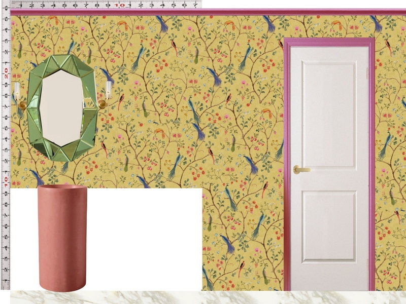 Powder Room Scale Design Mood Board by dl2407 on Style Sourcebook
