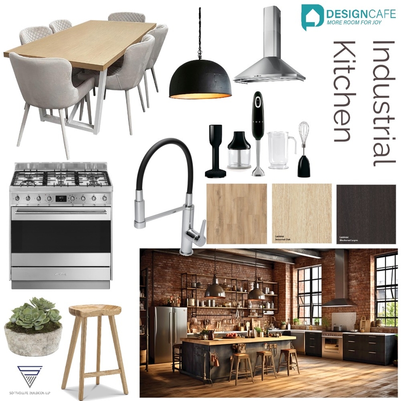 Industrial Kitchen Mood Board by harshada on Style Sourcebook