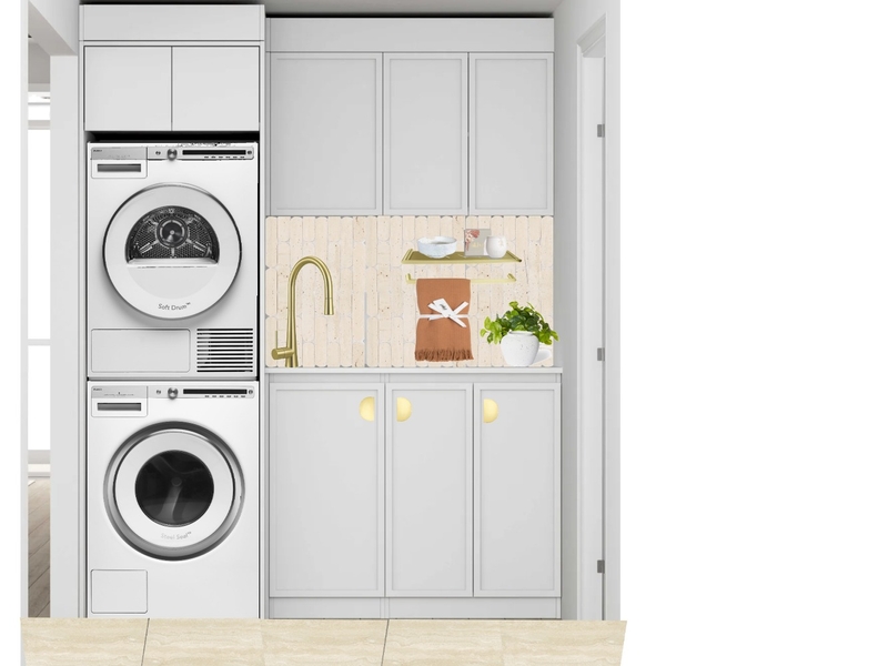 Otti Hampshire Laundry - White Washer Dryer Mood Board by Velda on Style Sourcebook