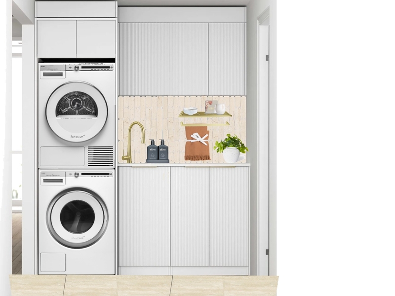 Otti Bondi Laundry - White Washer Dryer Mood Board by Velda on Style Sourcebook