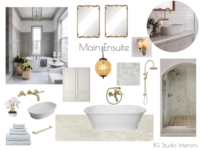 Dalblair Main Ensuite Mood Board by BG Studio Interiors on Style Sourcebook