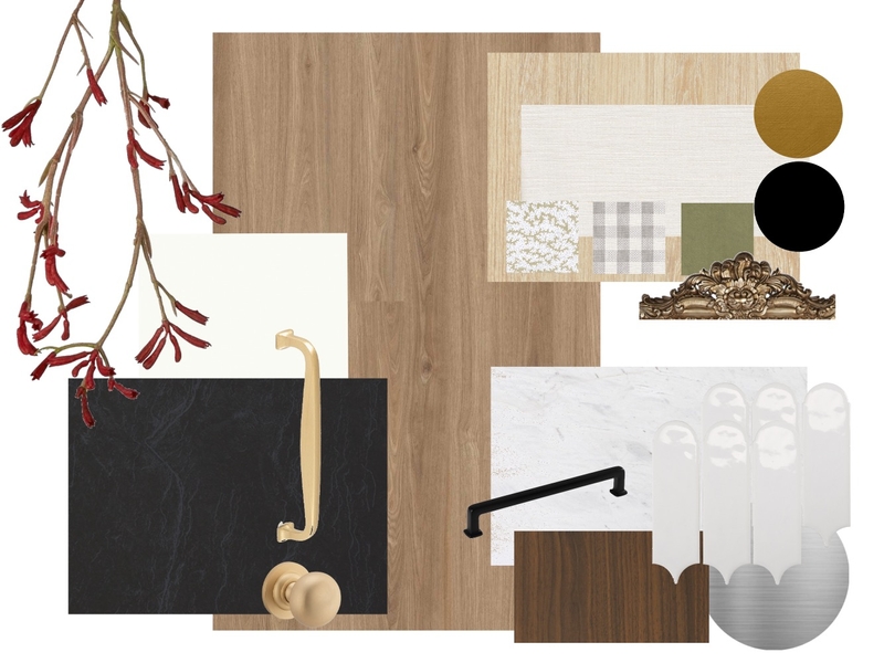 Holmes Mat & Finishes Board - APC DFAA Mood Board by milalecrim on Style Sourcebook