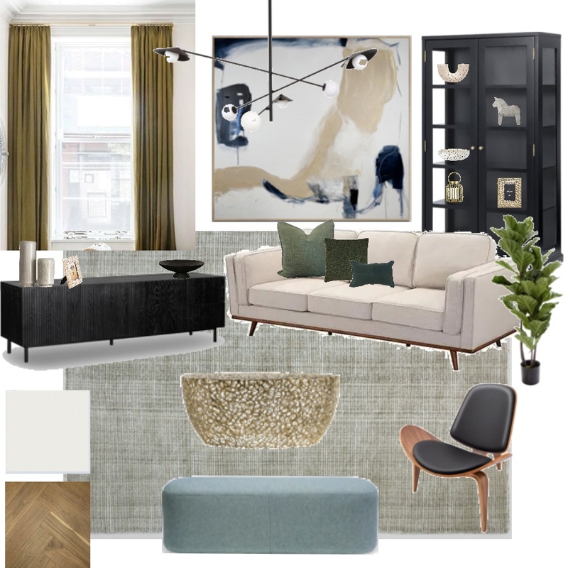 Living Room Mood Board by ElizabethJohansson on Style Sourcebook