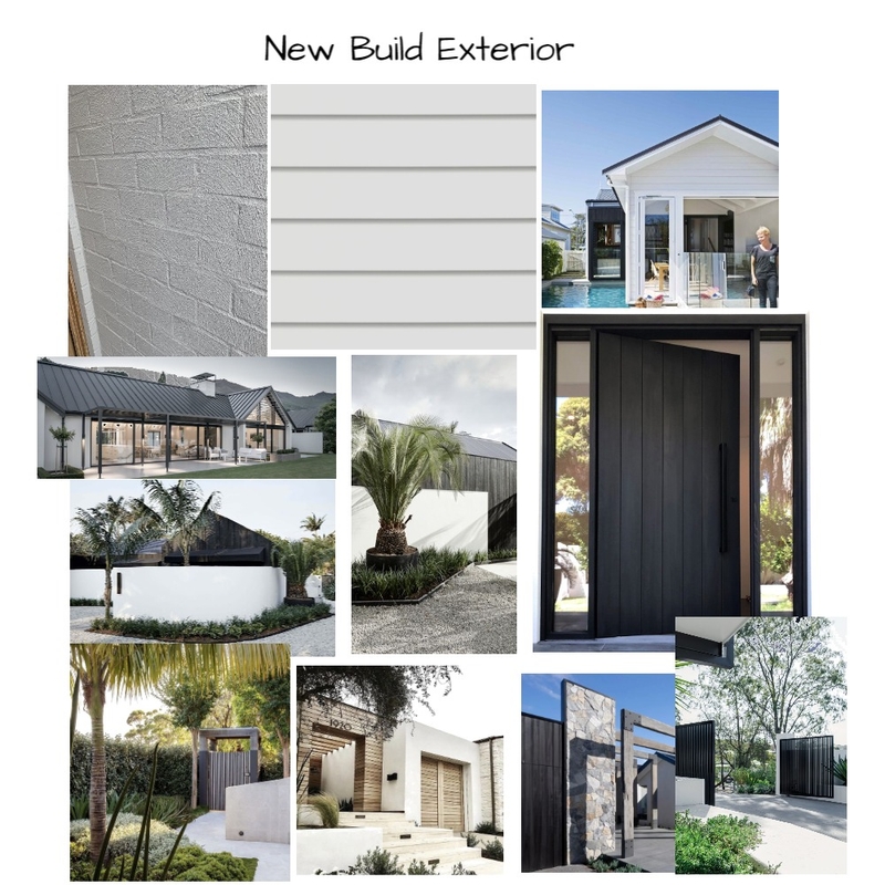 New Build Exterior Mood Board by Kylie Carr on Style Sourcebook