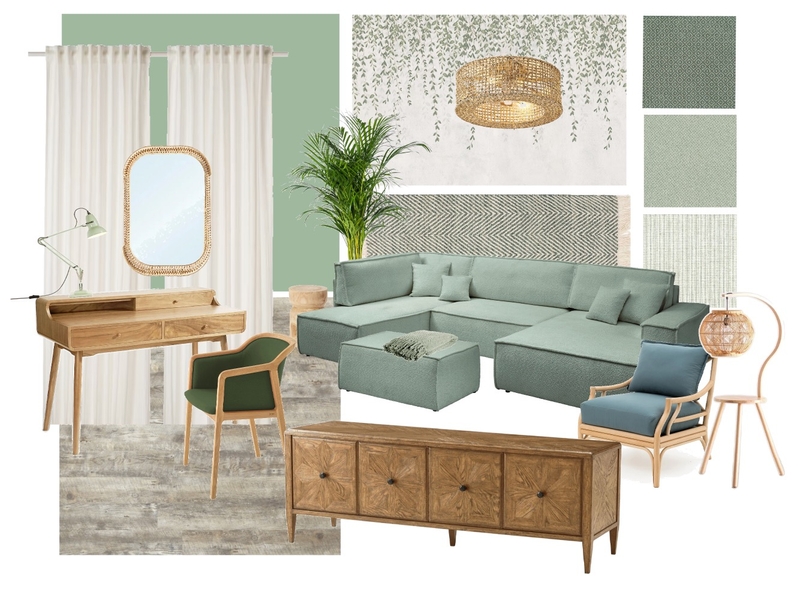 Monochromatic living room Mood Board by linxx on Style Sourcebook