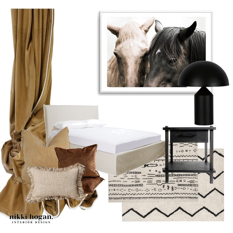 Spare Bedroom Mood Board by Nikki Hogan Interior Design on Style Sourcebook