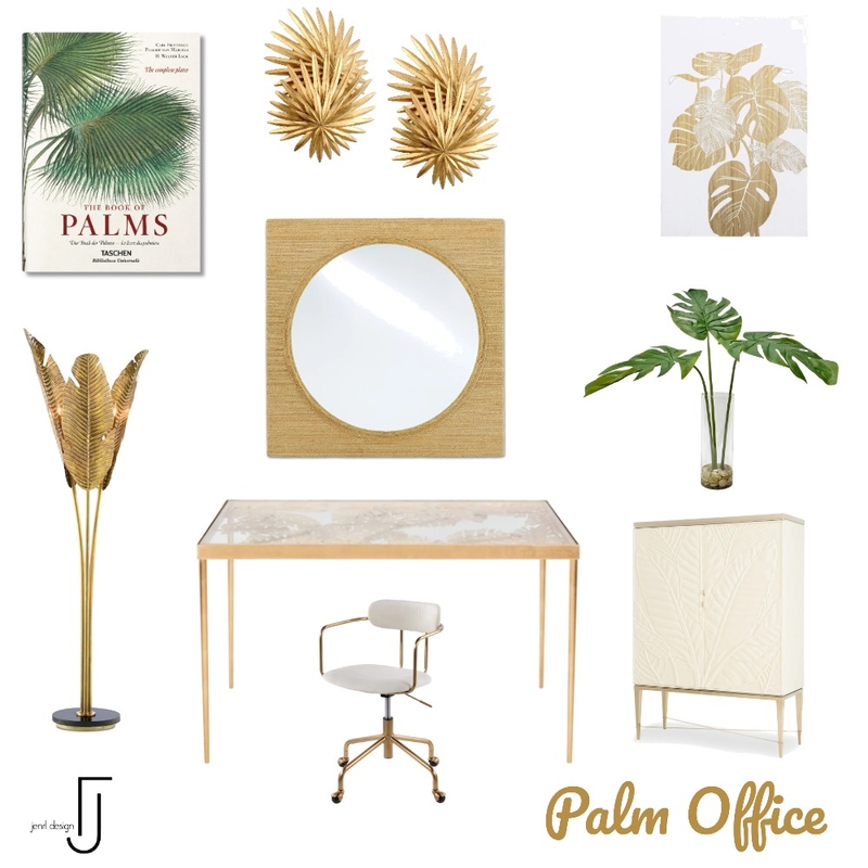 Palm Office Mood Board by JenRL Design on Style Sourcebook