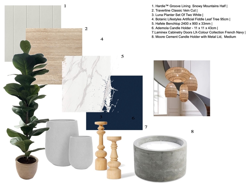 Moody Bohemian Finishes Mood Board by nikster1677@gmail.com on Style Sourcebook