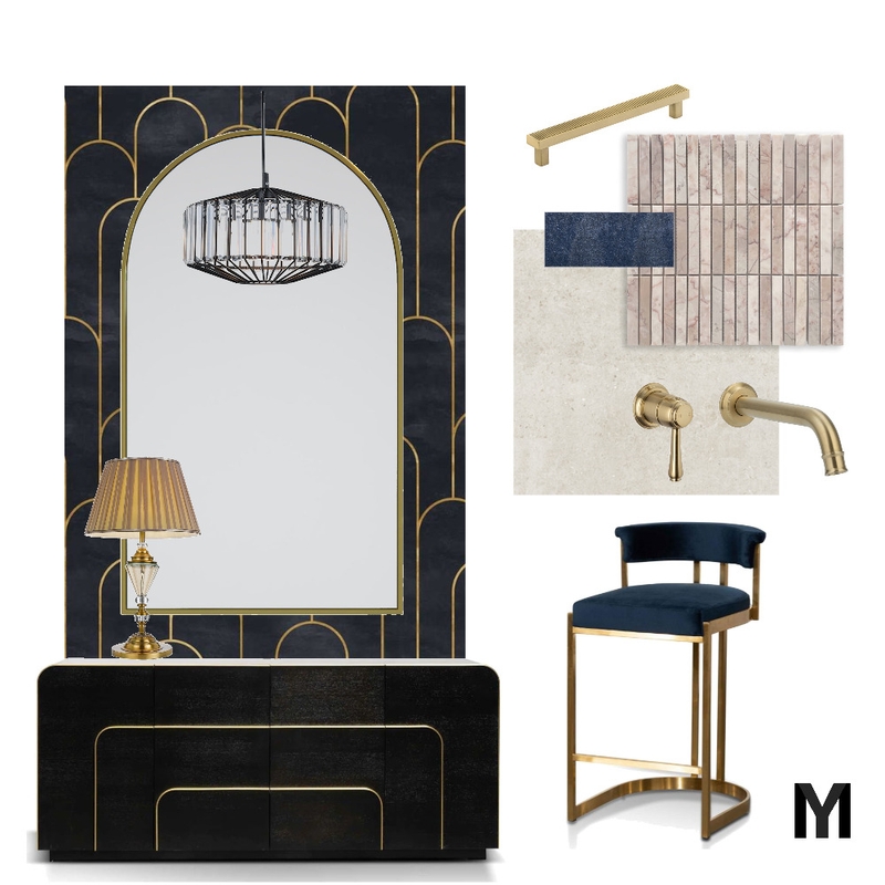 Art Deco Mood Board by Mont Yve Interiors on Style Sourcebook