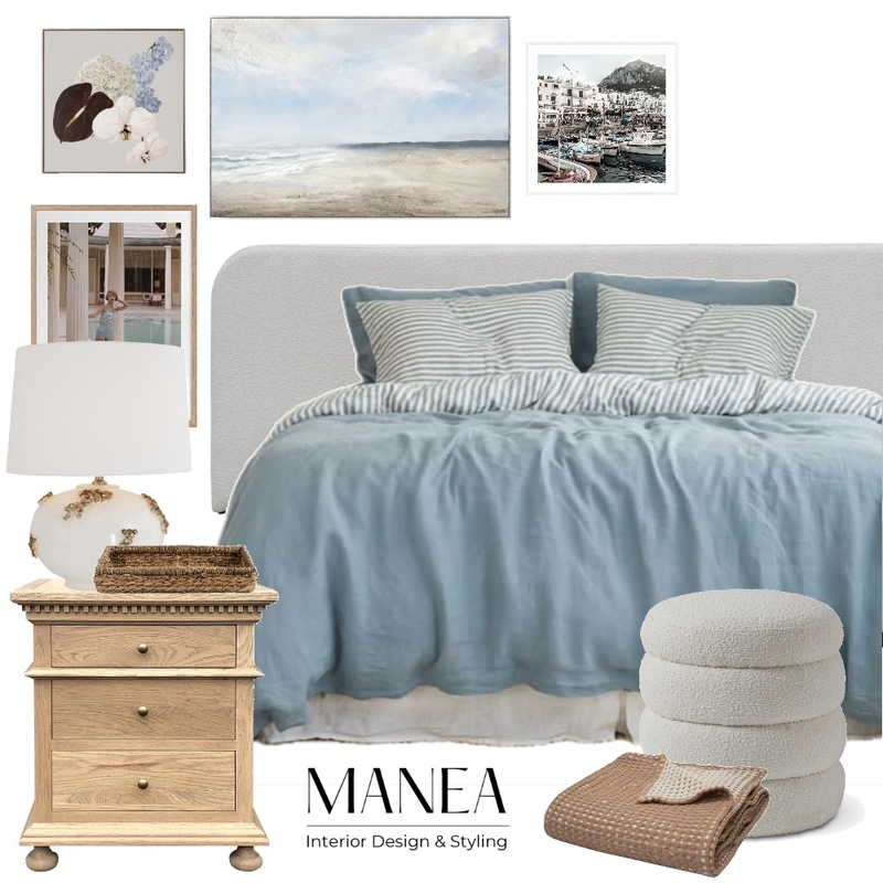 A little bit coastal Mood Board by Manea Interior Design & Styling on Style Sourcebook