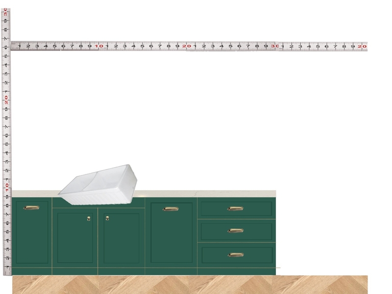 Kitchen Island Scale Design Labelled Shaker Mood Board by dl2407 on Style Sourcebook