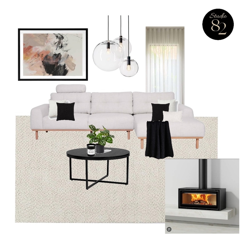 Living Room Mood Board by Studio 82 on Style Sourcebook